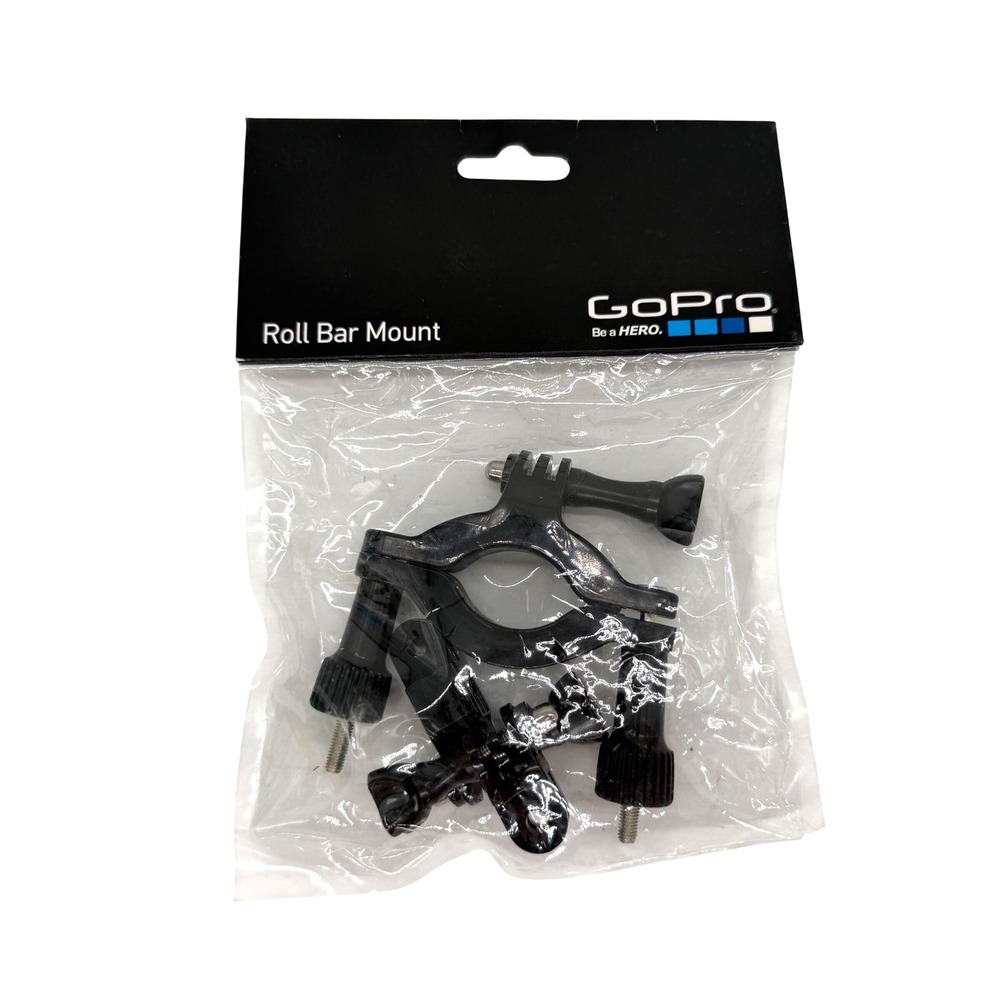 GoPro Roll Bar Mount GRBM30 Black for 1.4 to 2.5 Inch Tubes New
